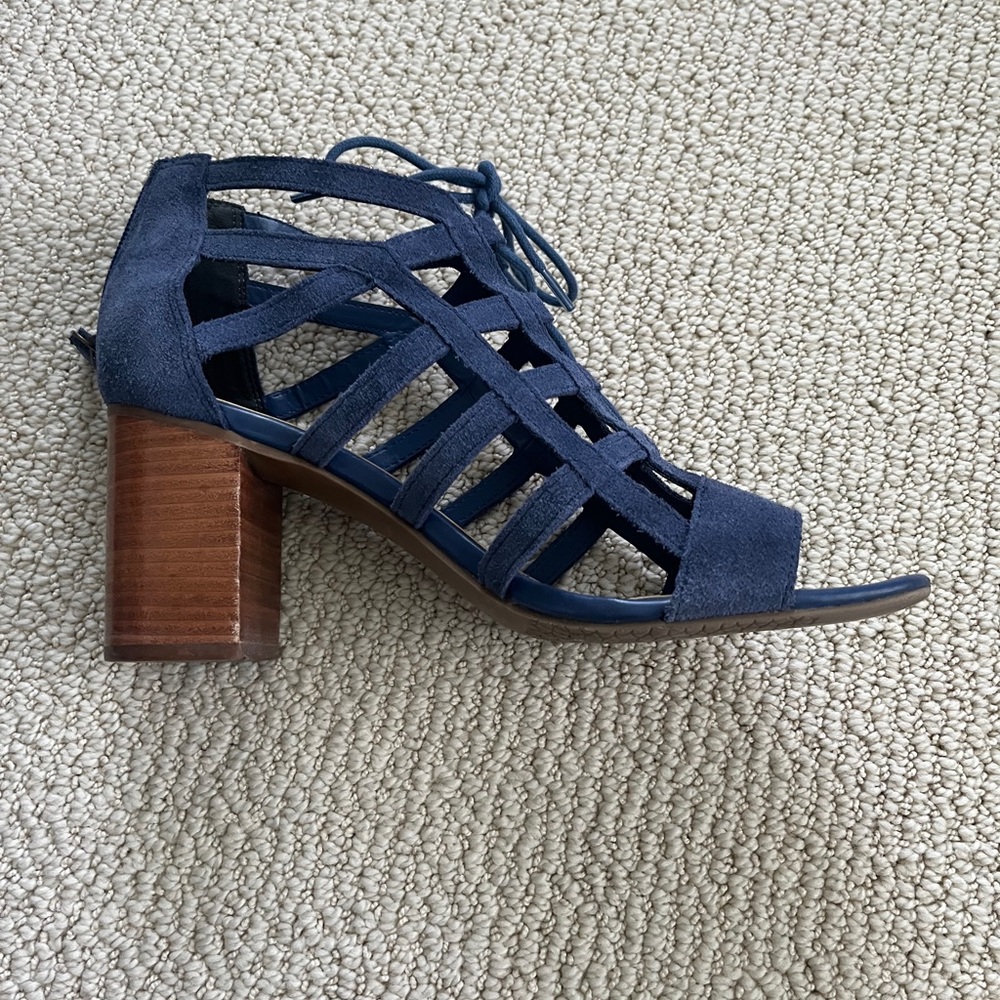 Blue heels